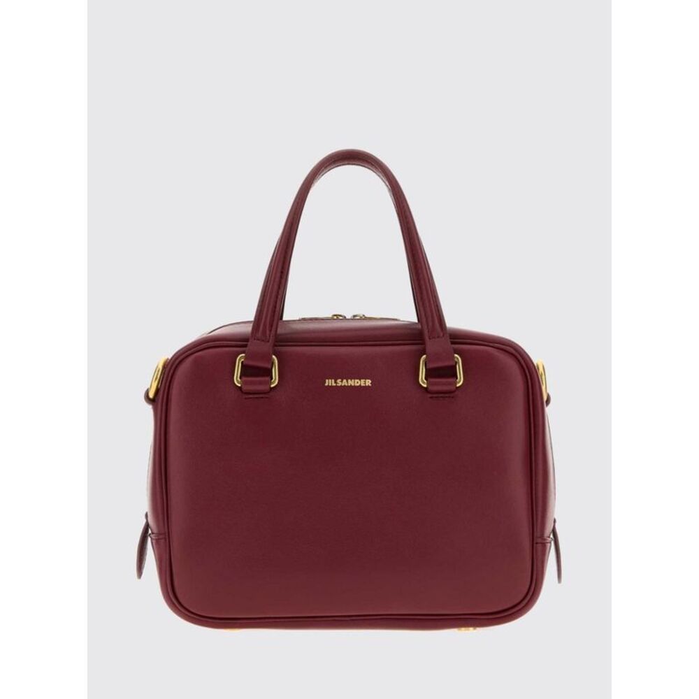 Jil Sander Vision Mini Sheepskin Leather Handbag With Double Handle